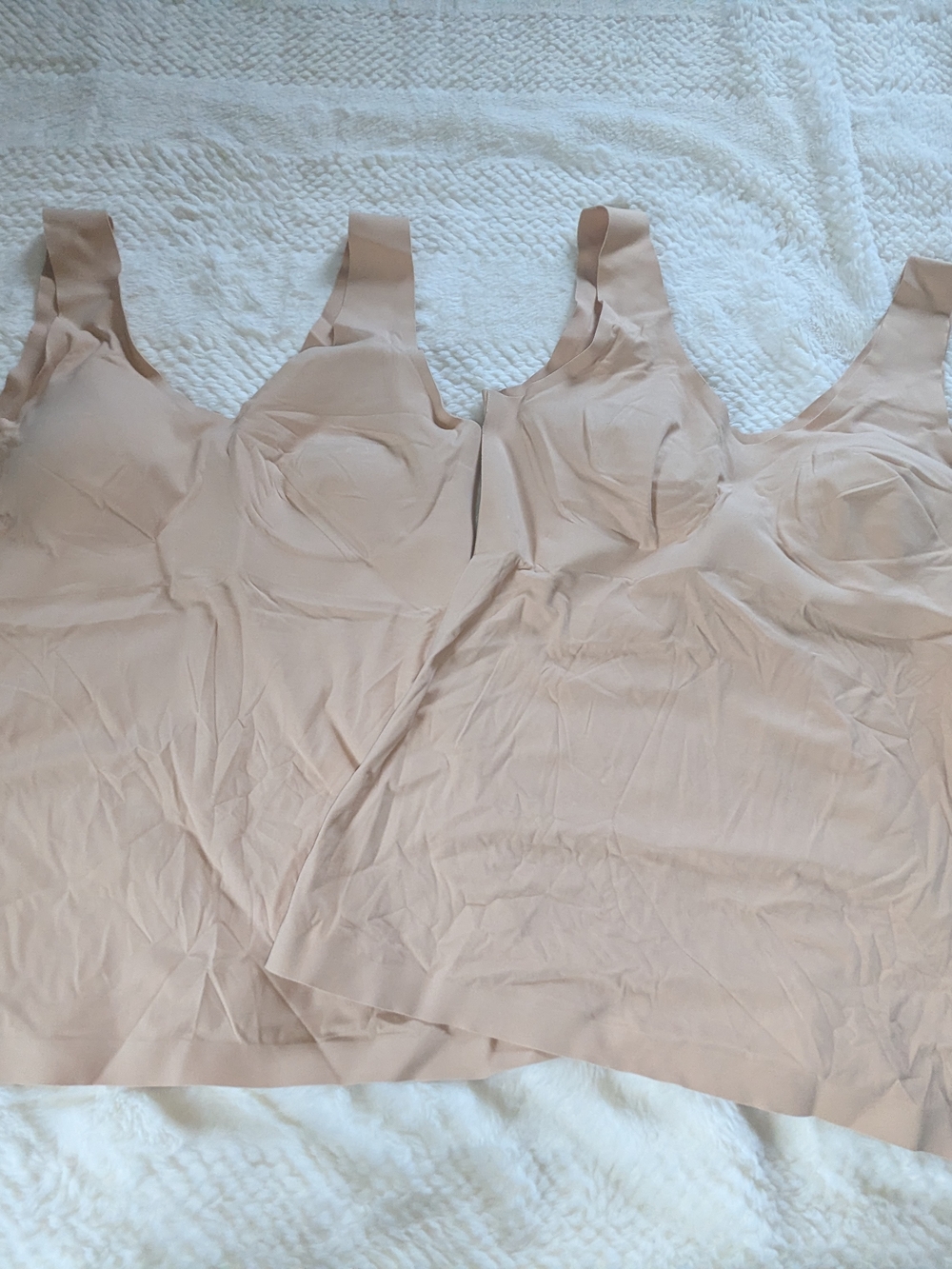 knix Seamless Tank Top in Beige